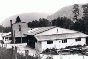 Photographie d’archive de l’atelier Menuiserie Guillaume